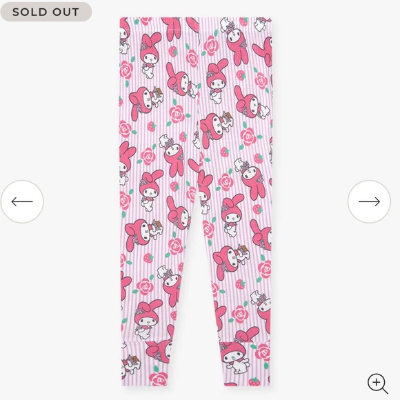 NWT Posh Peanut My Melody Sanrio Pajamas Size 2T and 3T-4T! - Picture 6 of 10
